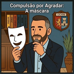 Capa Quadrinho Compulsão por Agradar - A Máscara