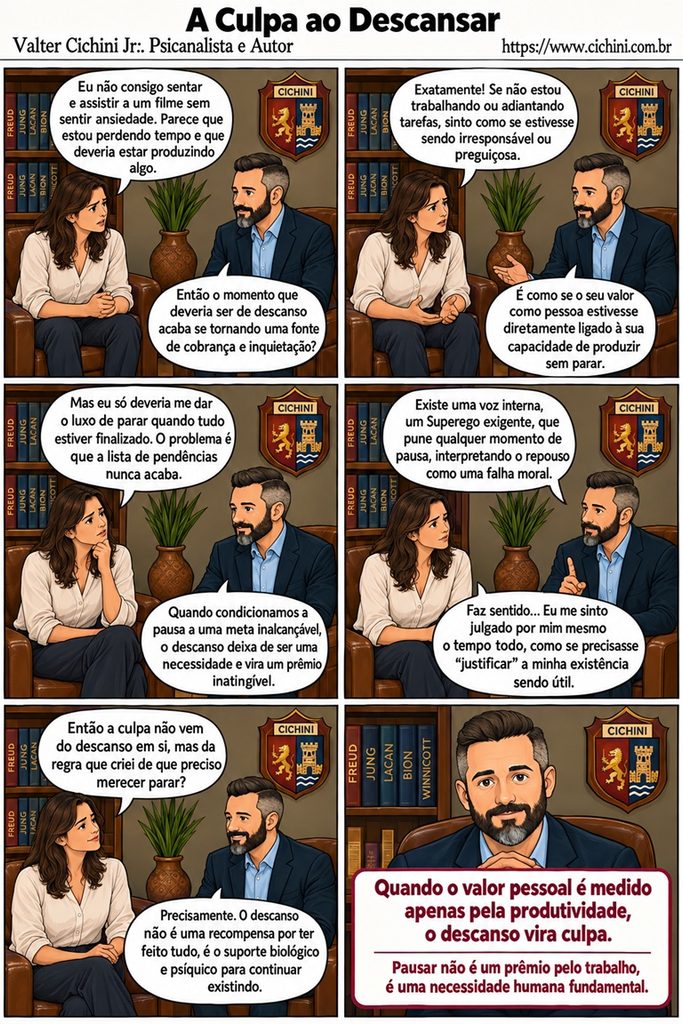 A Culpa ao Descansar - Cichini